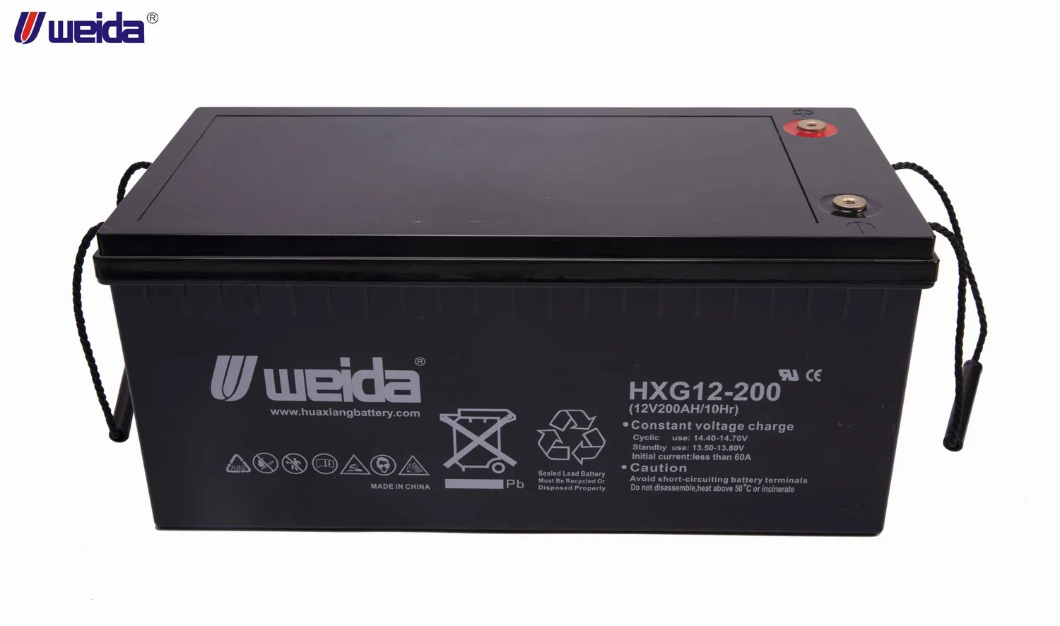 12V200ah AGM 젤 딥 사이클 충전식 저장 UPS 태양광 유지 보수가 필요 없는 납축 배터리