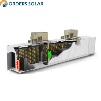 발전소용 1MWh 2.5MWh 태양광발전용 배터리 에너지 저장 용기 베스 수주